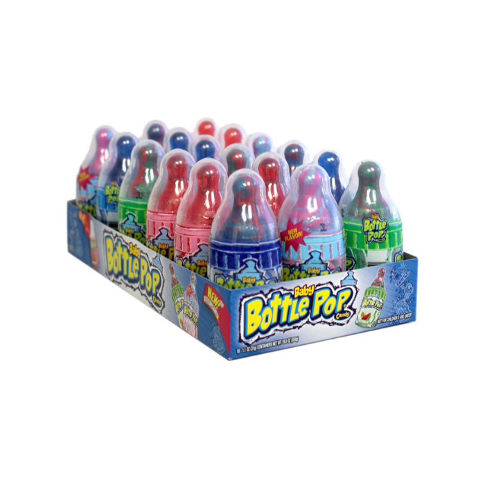 Telman: Baby Bottle Pops - Assorted Mix (18 Box)