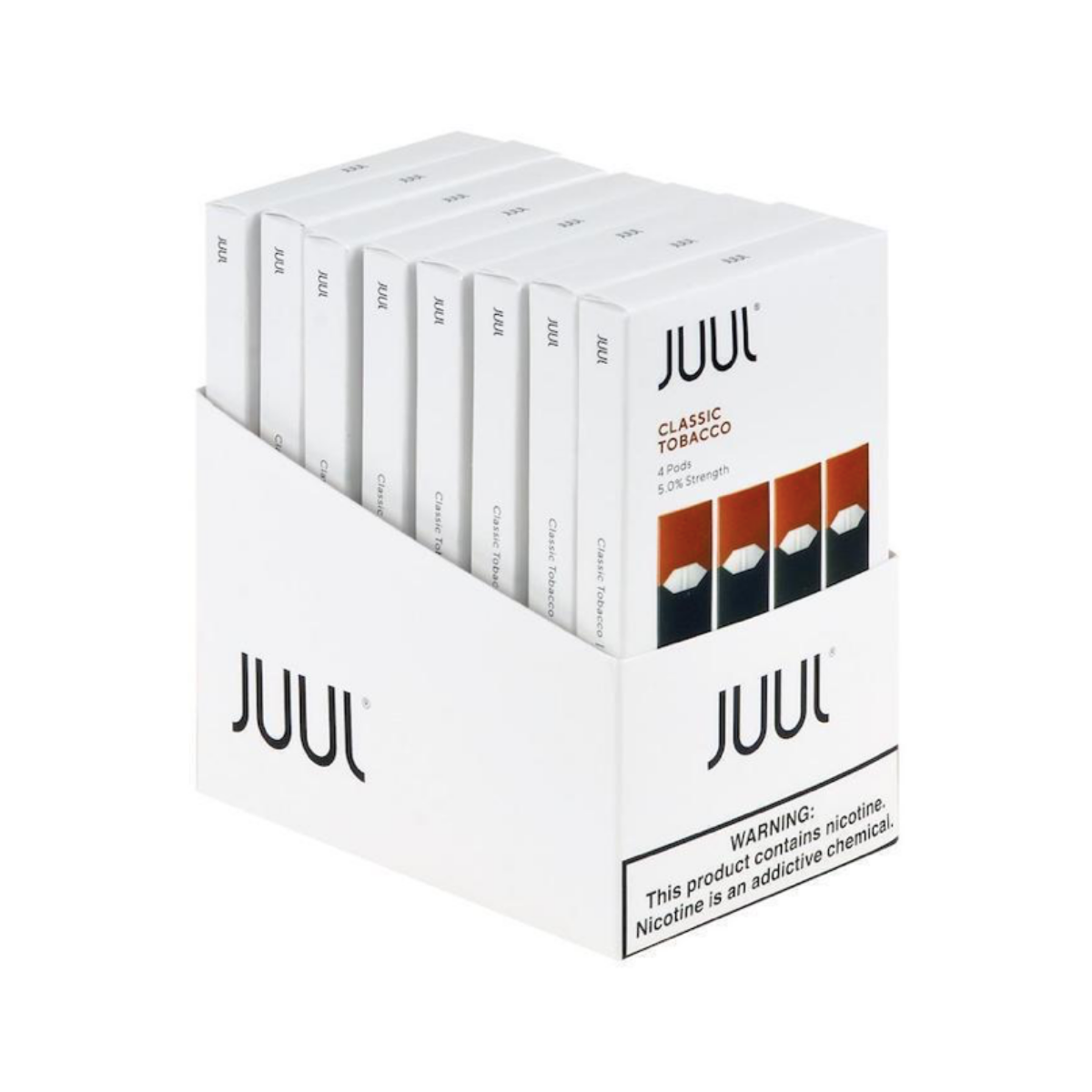 Telman: <b>Juul</b> Pods - Virginia Tobacco 4/2.8mL.