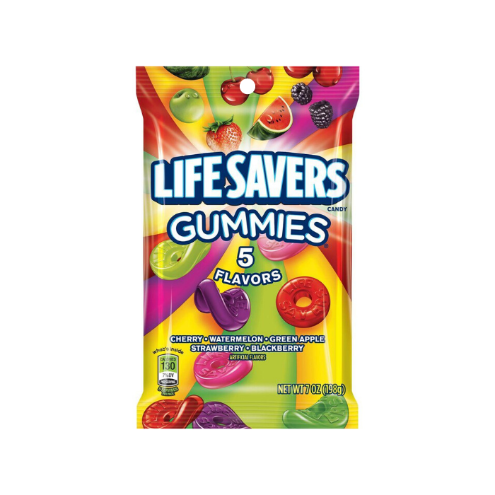 Telman: Lifesavers - Gummies PEG (12/case)