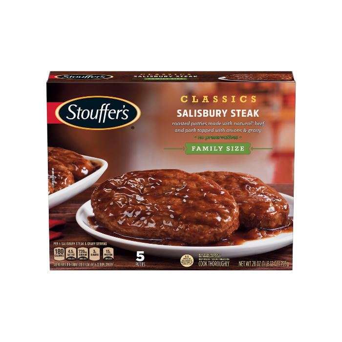 Telman: Stouffer - Salisbury Steak (4/case)